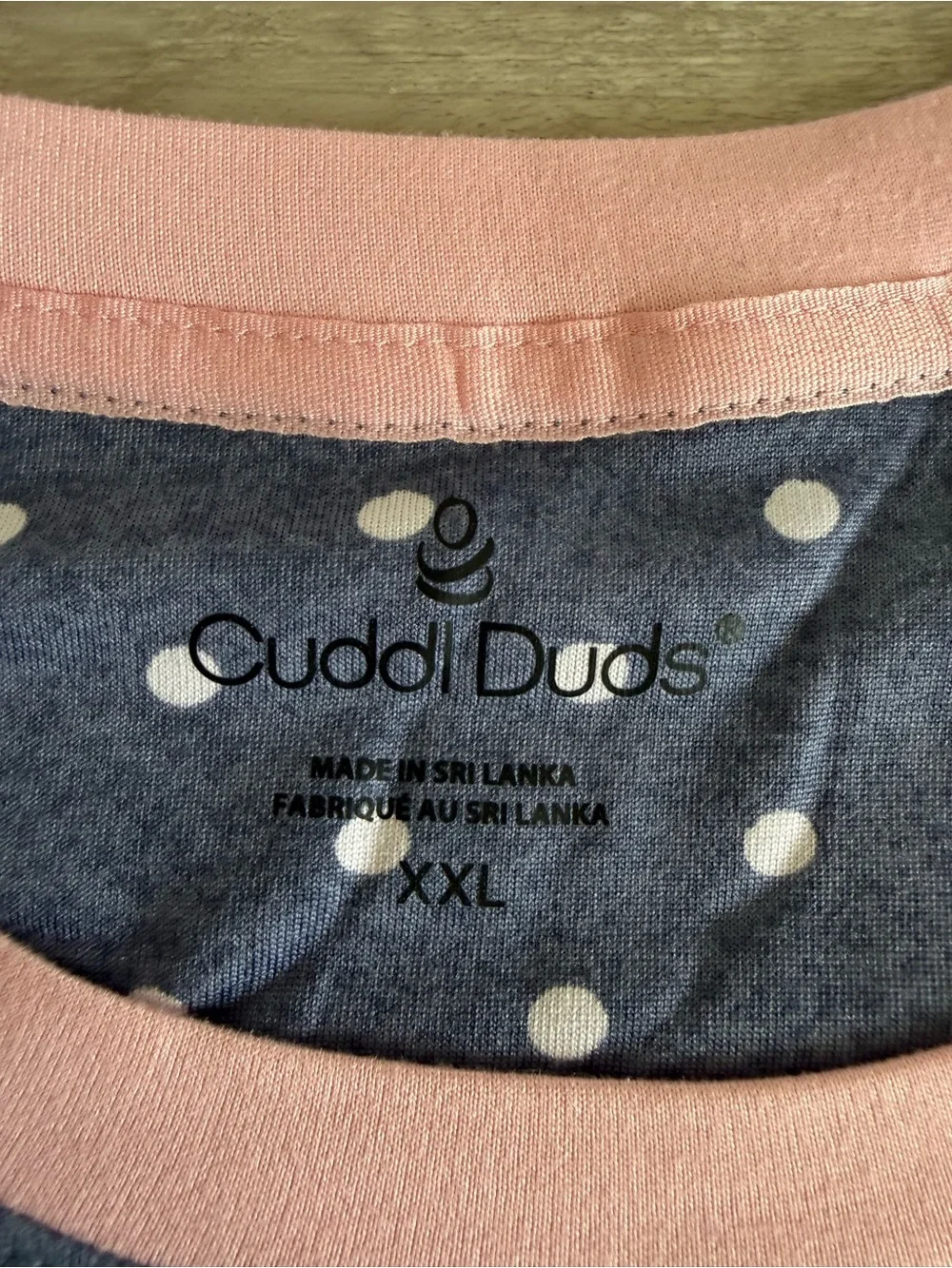 Cuddl Duds Matching Pajama and Lounge Set Blue XXL NWT